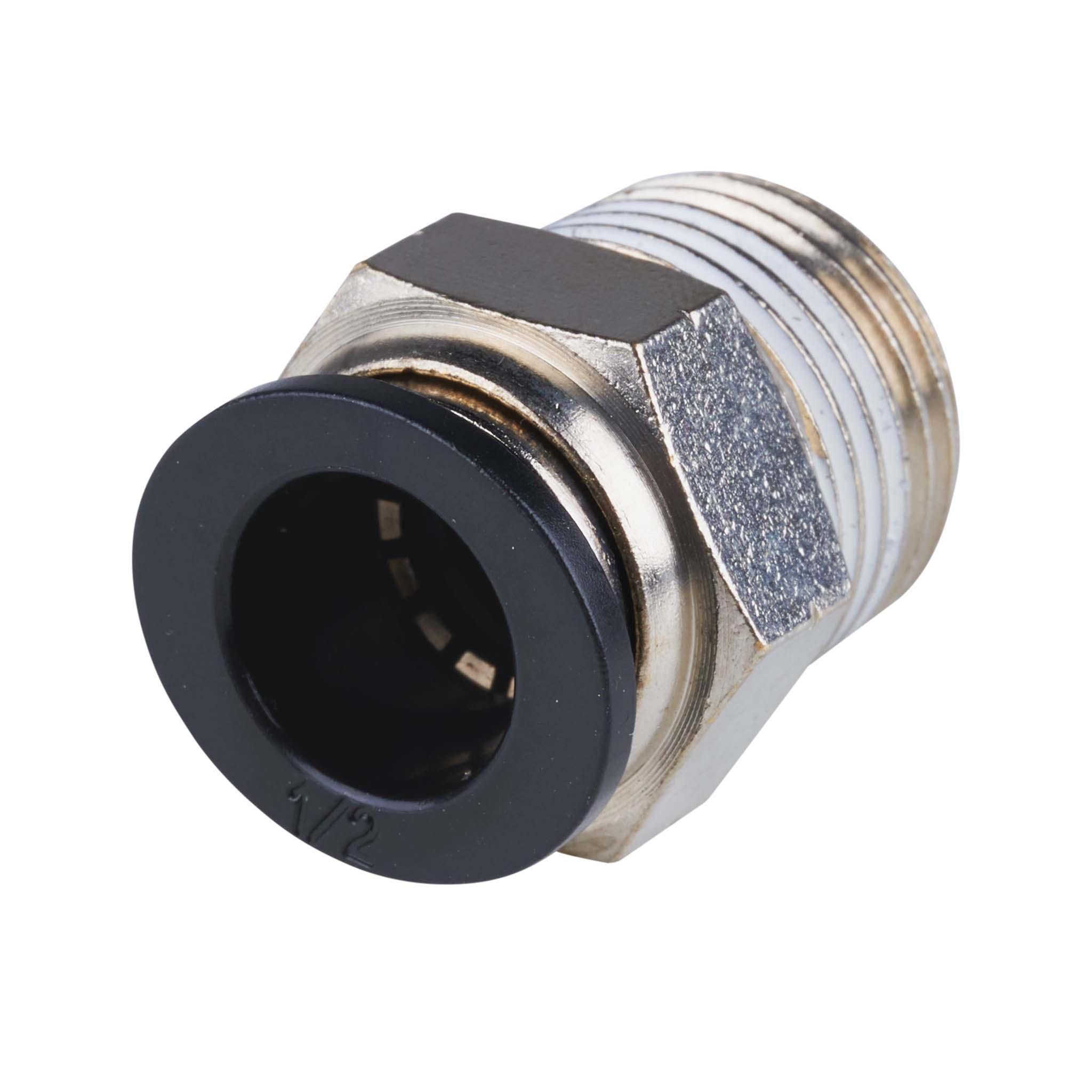 1/2" MNPT x 1/2" push connect